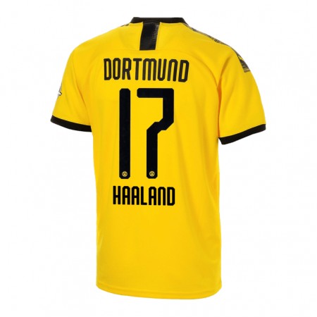 Borussia Dortmund Erling Haaland 17 Hjemmedrakt 2019-2020 Kortermet Borussia Dortmund Erling Haaland 17 Hjemmedrakt 2019-2020 Kortermet
